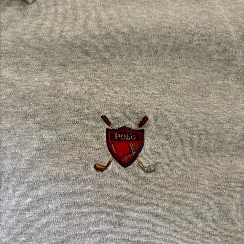 Ralph Lauren Gray Classic Polo Shirt